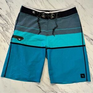Rip Curl Mirage Men's Size 29 Boardshorts Swim Trunks Shorts Aqua Green Blue